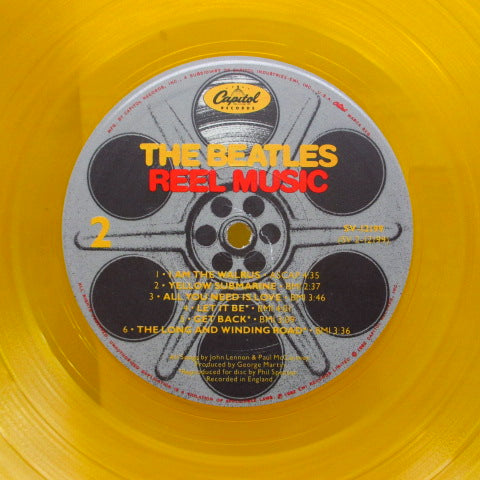 BEATLES (ビートルズ)  - Reel Music (US Promo Clear Yellow Vinyl+Booklet)