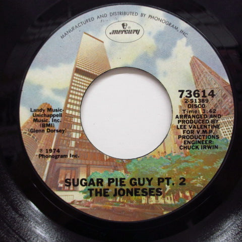JONESES - Sugar Pie Guy (Part 1&2) (Orig)