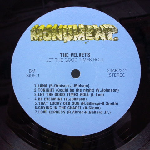 VELVETS - Let The Good Times Roll (Euro Stereo 2xLP)