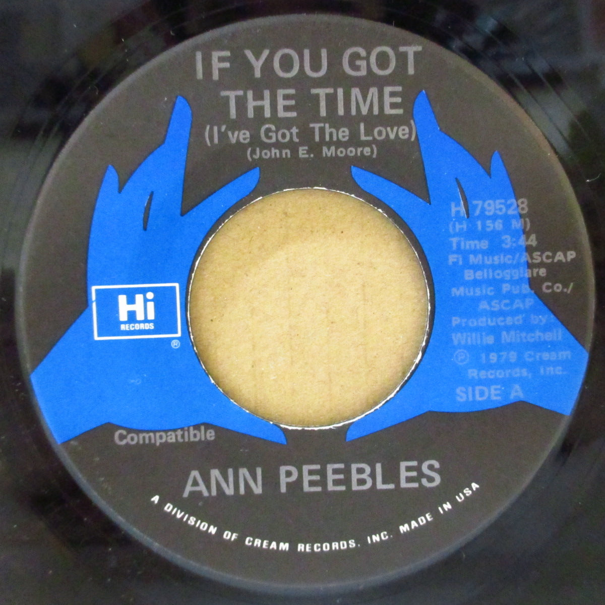 ANN PEEBLES (アン・ピーブルス)  - If You Got The Time (I've Got The Love) (US Orig.7"+CS)