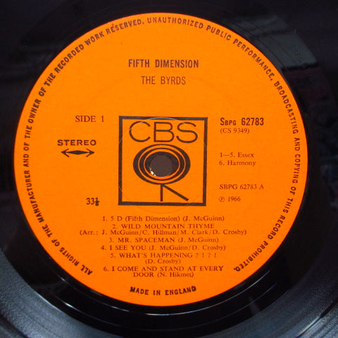 BYRDS - Fifth Dimension (UK Orig.STEREO)