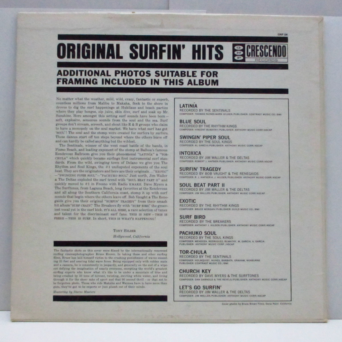 V.A. - Original Surfin' Hits (US Orig.Stereo LP)