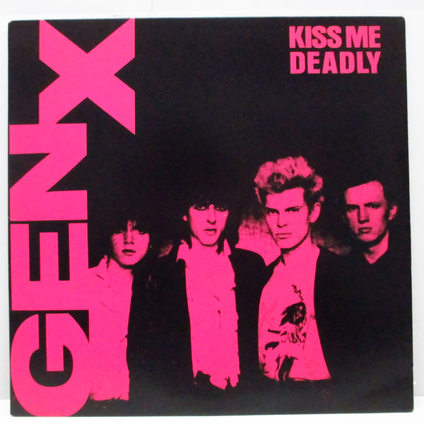 GENERATION X (GEN X) (ジェネレーション X)  - Kiss Me Deadly (US 80's 再発「カラーバタフライ」ラベ LPバーコードジャケ)