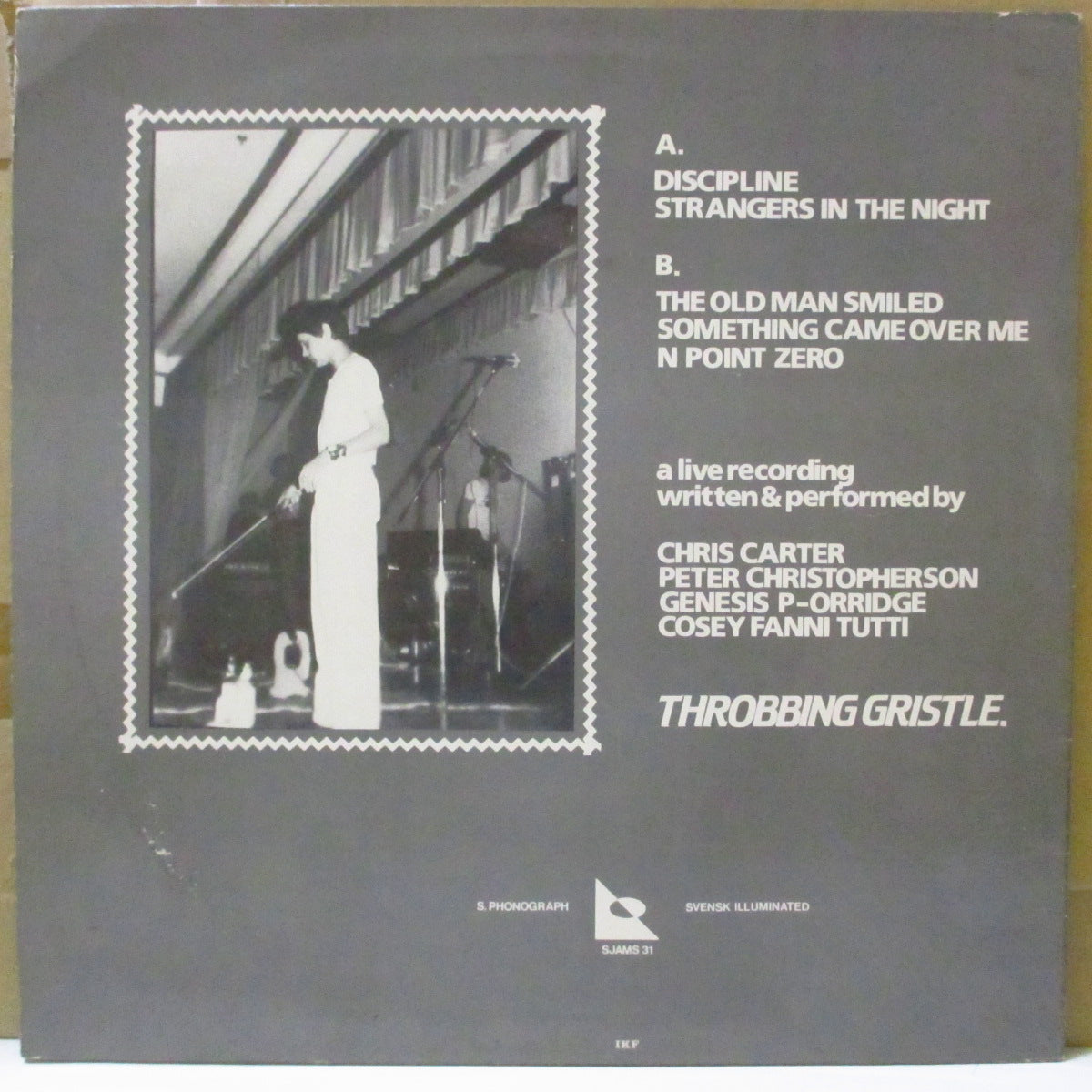 THROBBING GRISTLE (スロッビング・グリスル)  - Editions Frankfurt-Berlin (EU オリジナル LP)