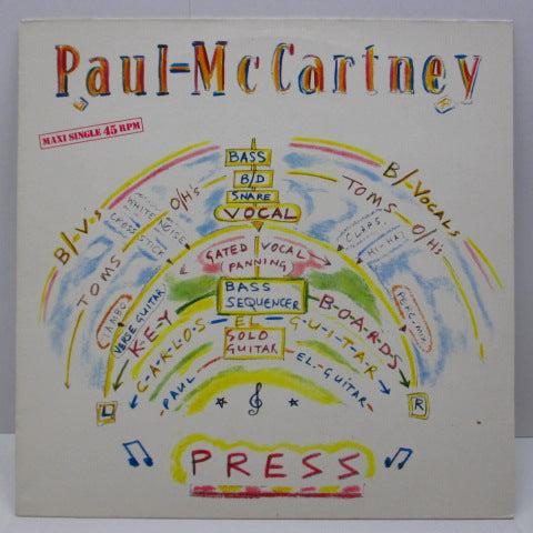 PAUL McCARTNEY - Press (Spain Orig.12")