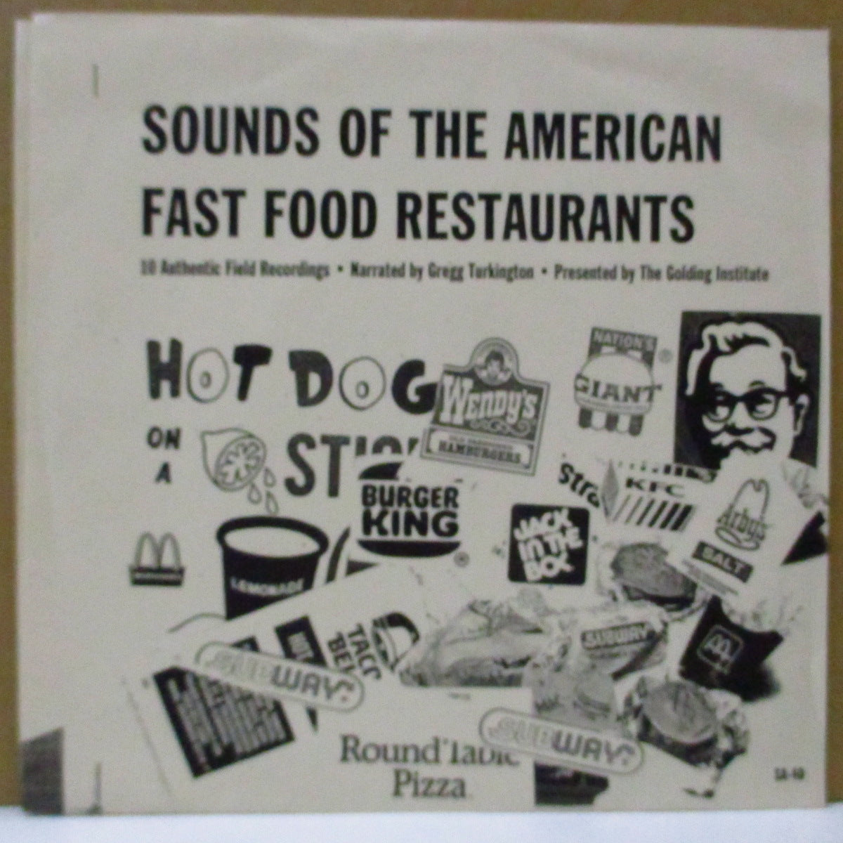 GOLDING INSTITUTE, THE - Sounds Of The American Fast Food Restaurants (Mexico Orig.7")