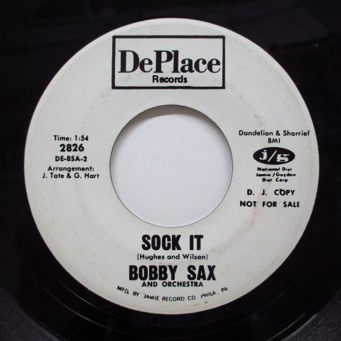 BOBBY SAX - Sock It  (Promo)