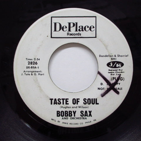 BOBBY SAX - Sock It  (Promo)