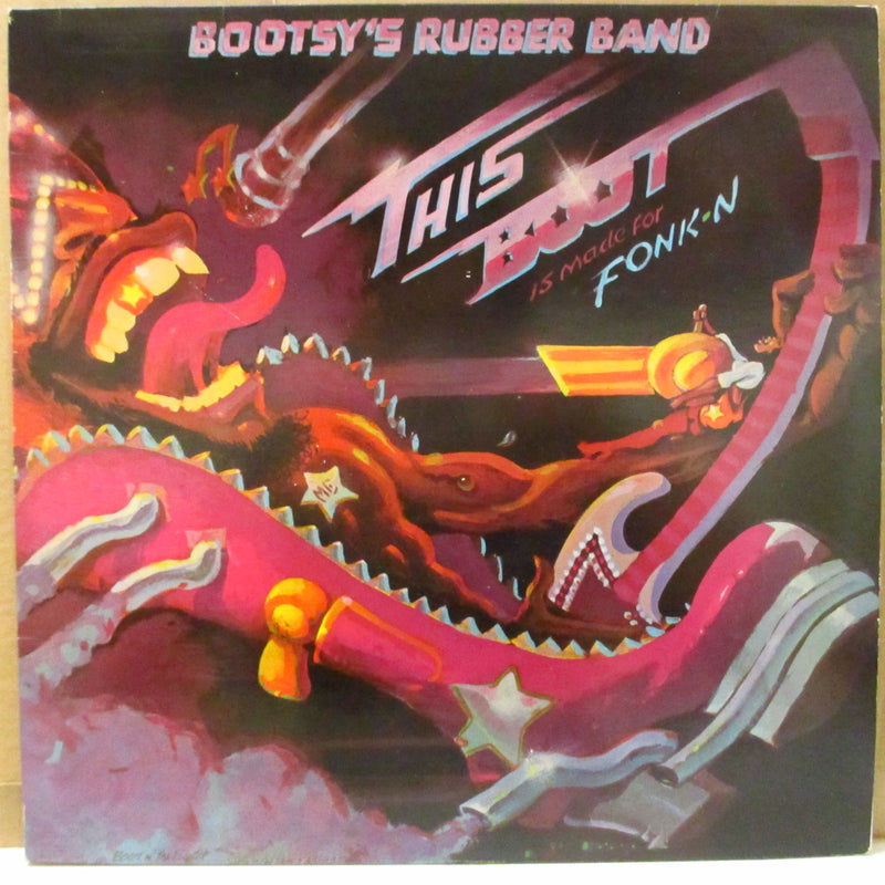 BOOTSY'S RUBBER BAND (ブーツィーズ・ラバー・バンド)  - This Boot Is Made For Fonk-N (UK Orig.LP+Inner)