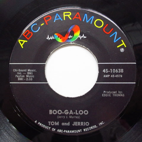TOM & JERRIO  - Boo-Ga-Loo / Boomerang ('65 ABC Reissue)