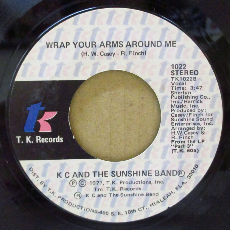 K.C.& THE SUNSHINE BAND (K.C.&ザ・サンシャイン・バンド)  - I'm Your Boogie Man (US Orig.7"+CS)