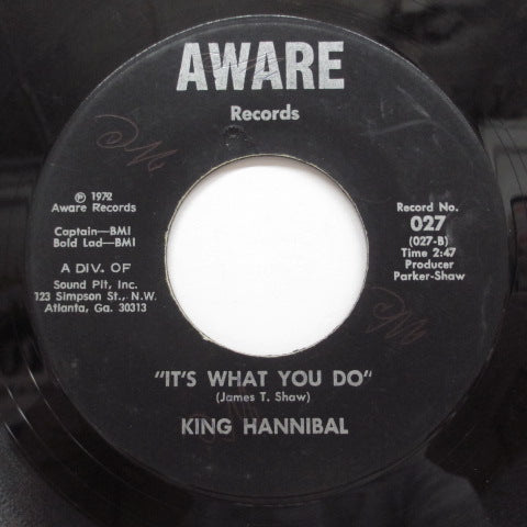 KING HANNIBAL(MIGHTY HANNIBAL) - The Truth Shall Make You Free (Aware)