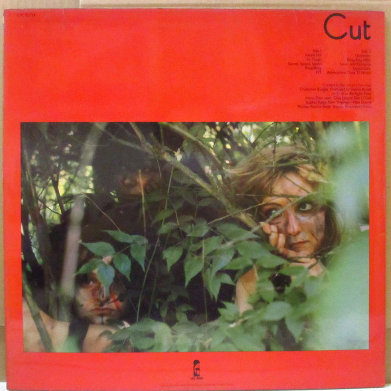 SLITS, THE (ザ・スリッツ)  - Cut (UK オリジナル・片面シルエットラベ LP+インナー/両面コーティングジャケ)