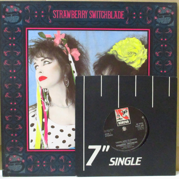 STRAWBERRY SWITCHBLADE (ストロベリー・スイッチブレイド)  - S.T. (UK-EU 限定オリジナル LP+ボーナス 7", インナー)