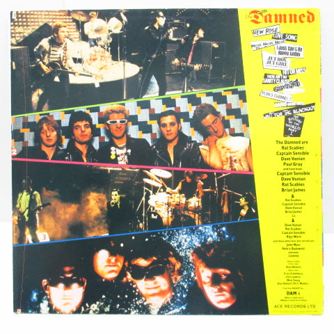 DAMNED, THE (ザ ・ダムド) - Another Great Record From ... : The Best Of....(UK 80's 再発「シルバーロゴ・ラベ」 LP+インナー)