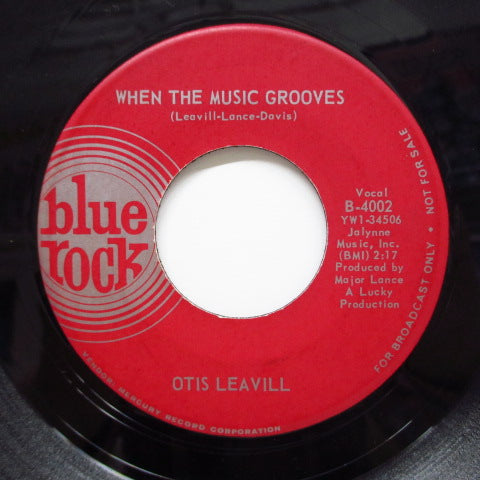 OTIS LEAVILL - When The Music Grooves