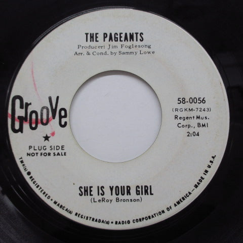 PAGEANTS - She Is Your Girl (Promo)