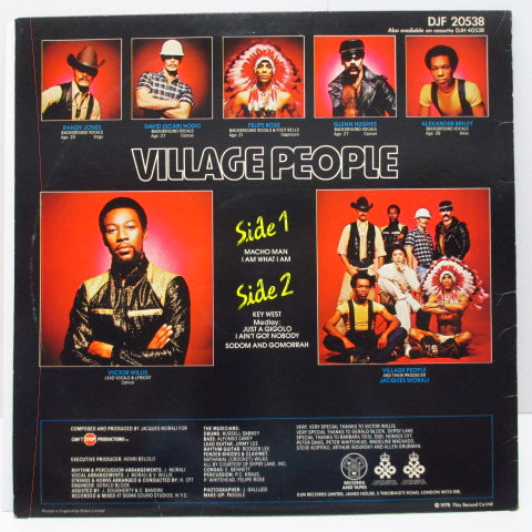 VILLAGE PEOPLE - Macho Man (UK Orig.LP)