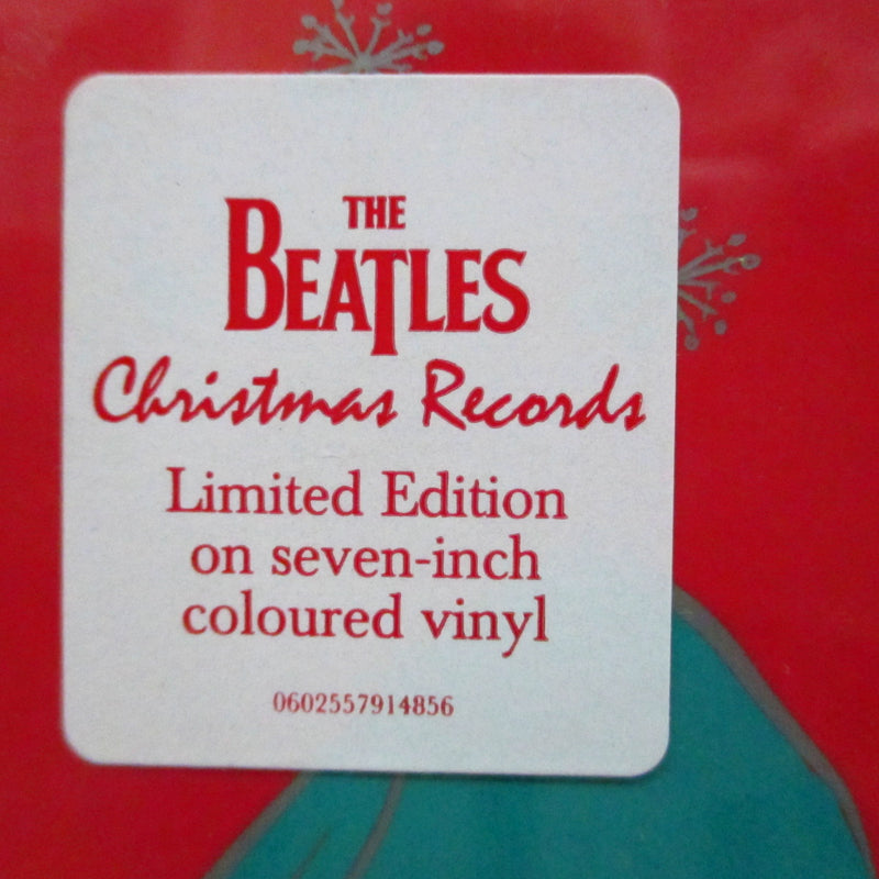 BEATLES - Happy Christmas Beatle People (UK/EU & US Ltd.7xColor Vinyl 7"/Stickered Box)