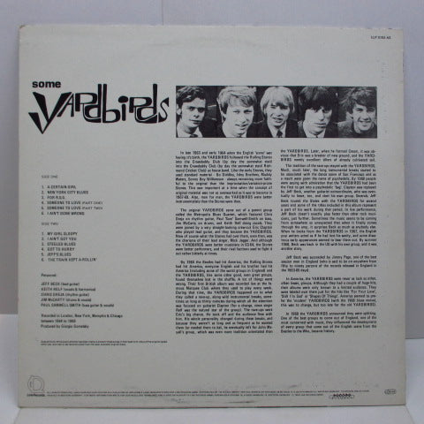 YARDBIRDS - Some Yardbirds (GERMAN Orig.)