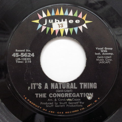 CONGREGATION - It's A Natural Thing (Orig.)