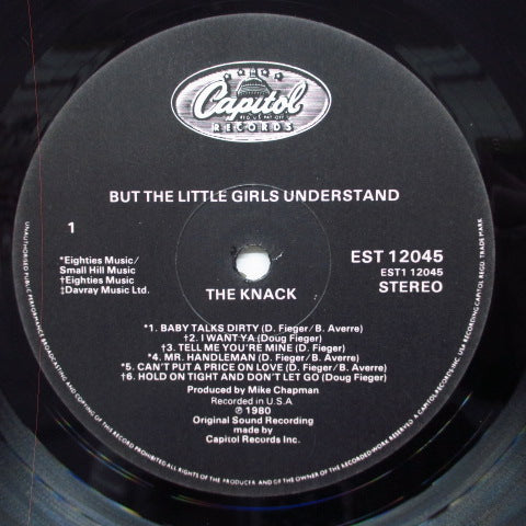 KNACK, THE (ザ・ナック) - ...But The Little Girls Understand (UK Orig.LP)