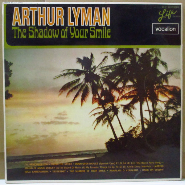 ARTHUR LYMAN (アーサーライマン)  - The Shadow Of Your Smile (UK オリジナル・ステレオ LP/表面コーティング・ジャケ)