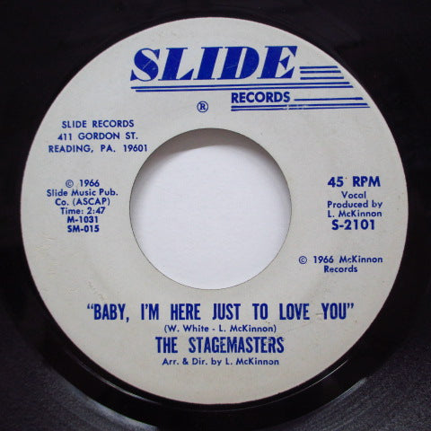 STAGEMASTERS (ステージマスターズ)  - Baby, I'm Here Just To Love You (Promo)