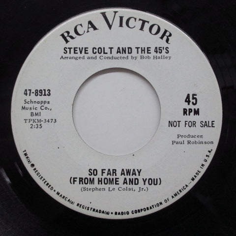 STEVE COLT &amp; THE 45'S - Just A Little Bit Of Soul (Promo)