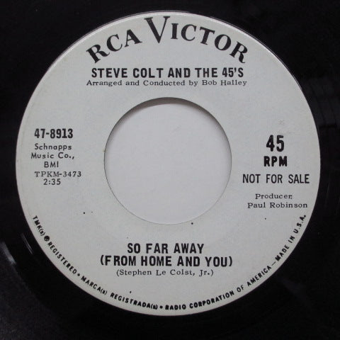 STEVE COLT & THE 45'S - Just A Little Bit Of Soul (Promo)