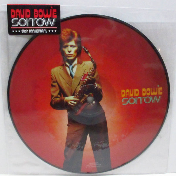DAVID BOWIE - Sorrow (Original Single Mix) (EU '14 Ltd.Pucture 7"+Stickered PVC)