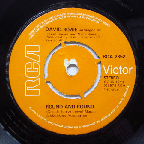 DAVID BOWIE (デヴィッド・ボウイ) - Drive-In Saturday (Seattle-Phoenix) (UK Orig.Round Center)