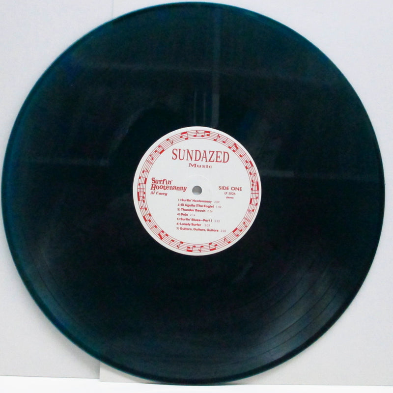 AL CASEY (アル・ケイシー)  - Surfin' Hootenanny (US '96 Re Green Vinyl Stereo LP)