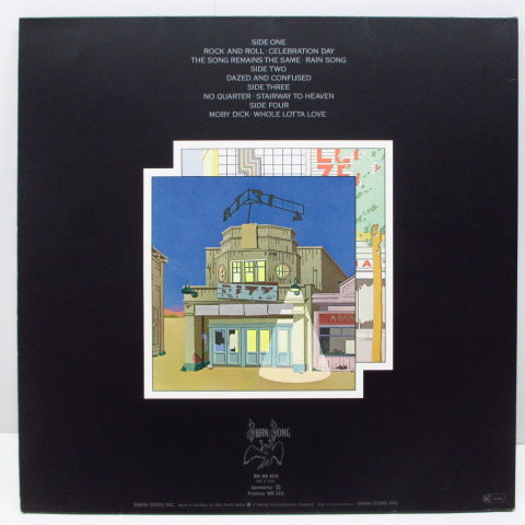 LED ZEPPELIN (レッド・ツェッペリン)  The Song Remains The Same (German 70's Re 2xLP/Textured Emboos GS)