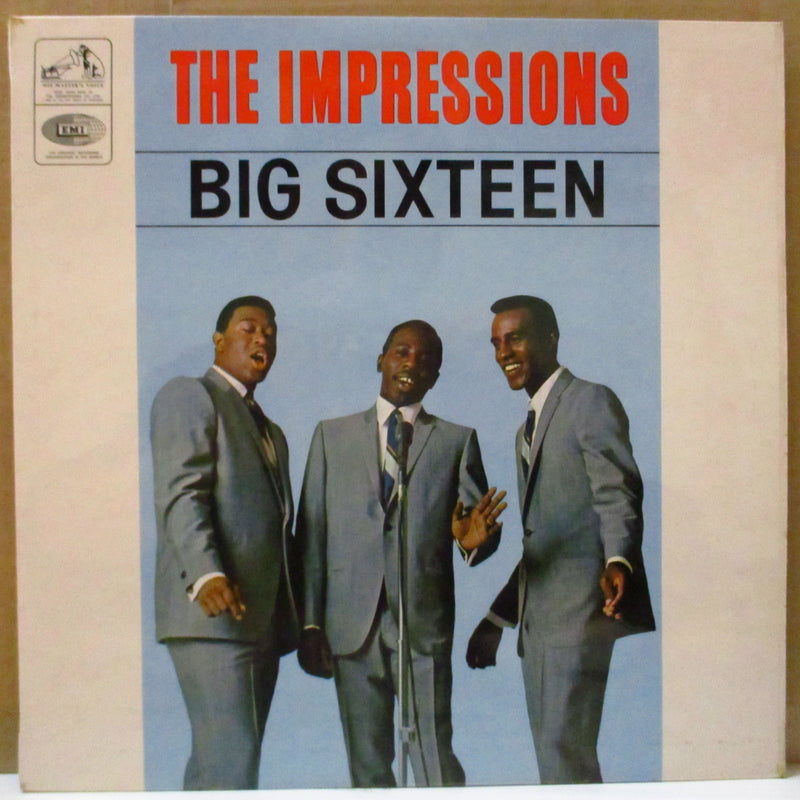 IMPRESSIONS (インプレッションズ)  - Big Sixteen (UK Export Stereo LP/CS)