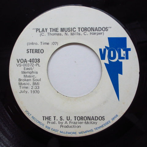 T.S.U.TORONADOES - Play The Music Tornados (Promo)