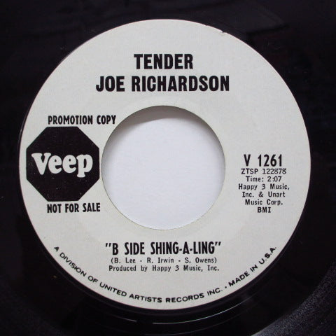 TENDER JOE RICHARDSON-The Choo Choo / B Side Shing-A-Ling