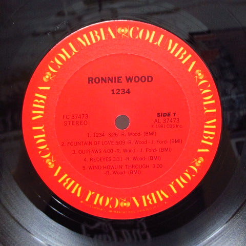 RON WOOD (RONNIE WOOD) (ロン・ウッド) - 1234 (US Orig.LP/Promo Stamp CVR)