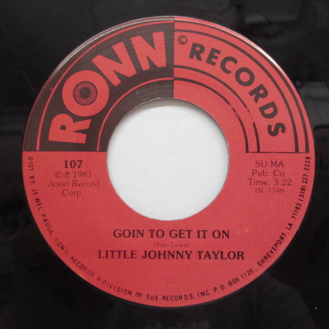 LITTLE JOHNNY TAYLOR - Goin To Get It On ('81 Reissue)