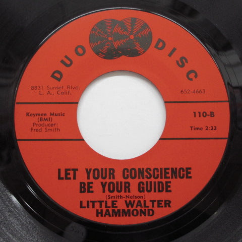 LITTLE WALTER HAMMOND - Let Your Conscience Be Your Guide (Orig)
