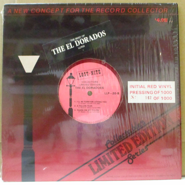 EL DORADOS  (エル・ドラドス)  - The Best Of The El Dorados (US Ltd.1000 Red Vinyl 10"MLP) 