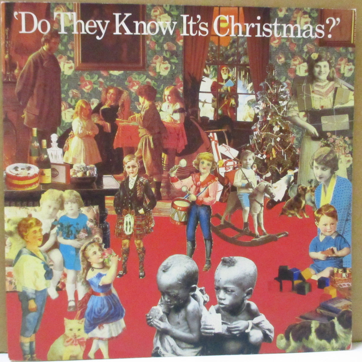 V.A. (Band Aid) (バンド・エイド)  - Do They Know It's Christmas? +2 (UK オリジナル・グレー紙ラベ 7"+マット・ソフト紙ジャケ)