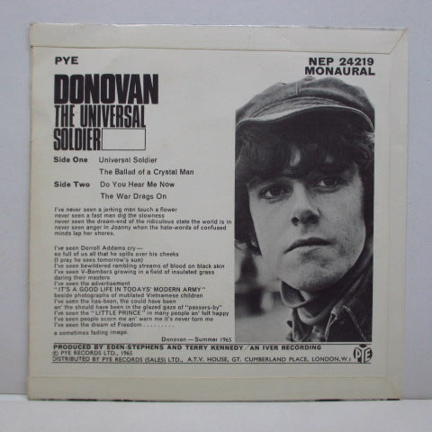 DONOVAN - The Universal Soldier (UK Orig.EP)