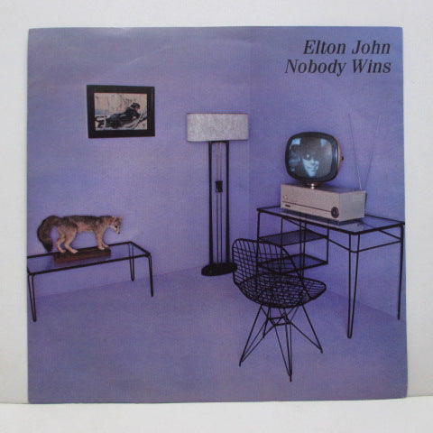 ELTON JOHN - Nobody Wins (UK Orig+PS)