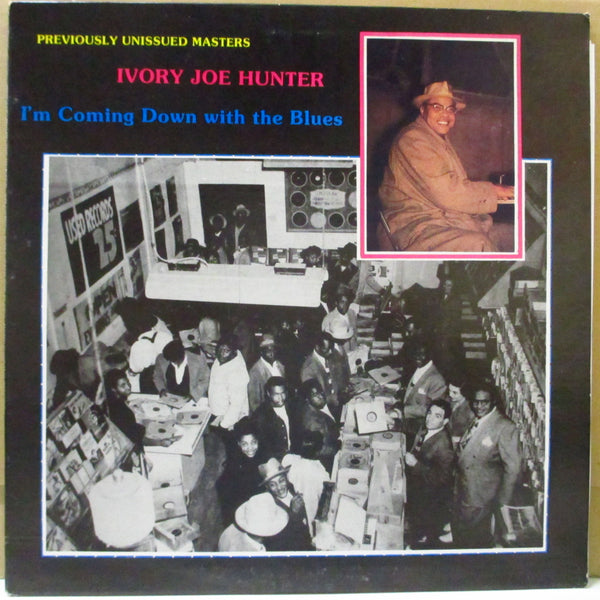 IVORY JOE HUNTER (アイヴォリー・ジョー・ハンター)  - I'm Coming Down With The Blues (US Orig.Stereo LP)