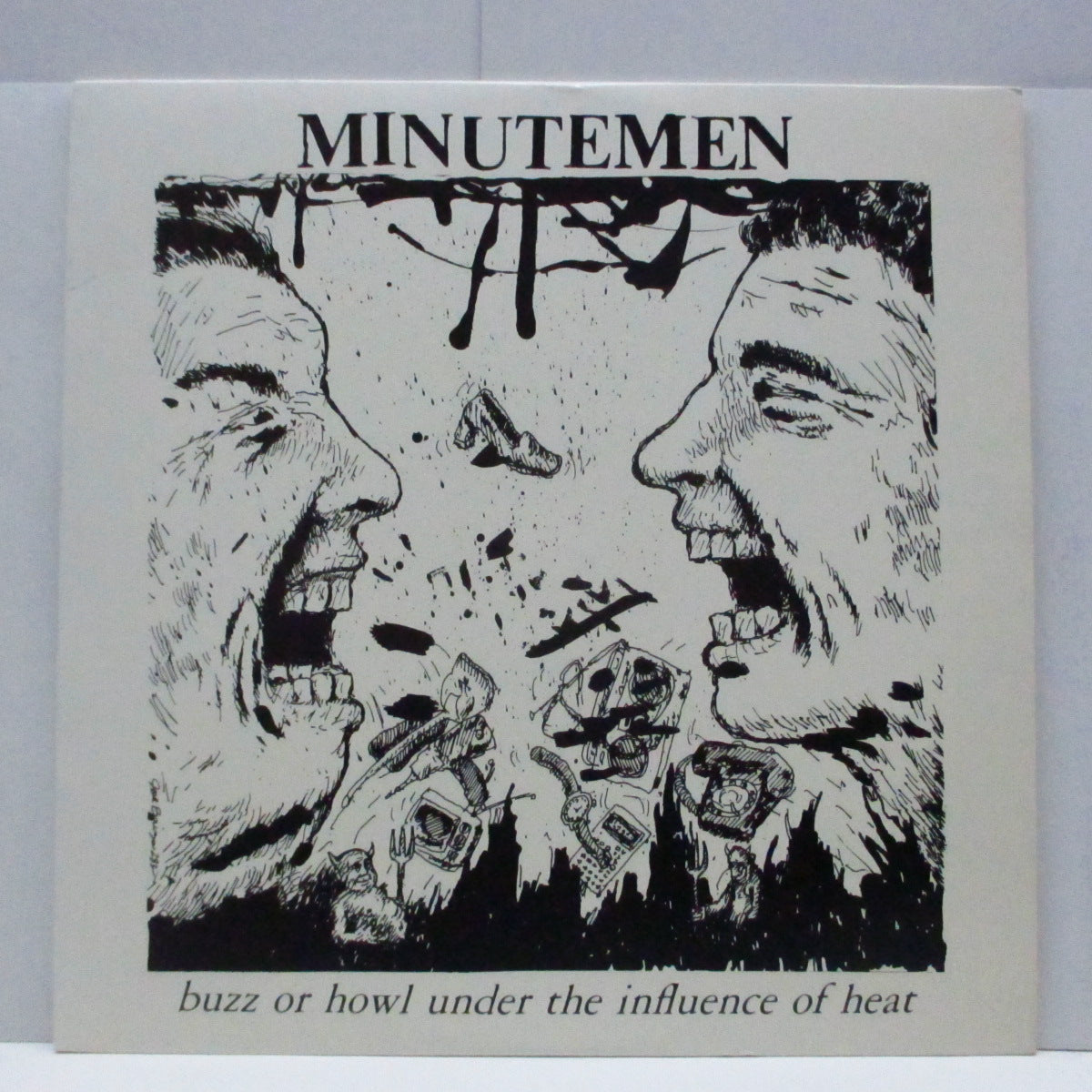 MINUTEMEN (ミニットメン)  - Buzz Or Howl Under The Influence Of Heat (US 90's Reissue 12")