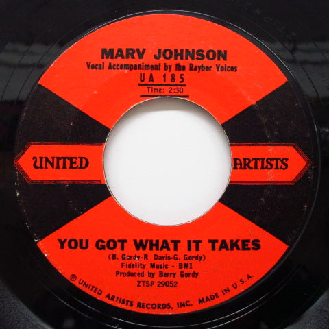 MARV JOHNSON - You Got What It Takes / Don’t Leave Me