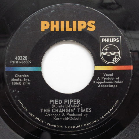 CHANGIN' TIMES - Pied Piper / Thank You Babe (Orig)