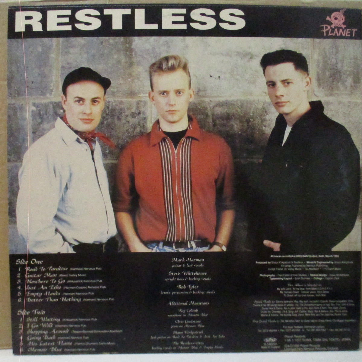 RESTLESS (レストレス) - Figure It Out (Japan Orig.LP/No Poster)