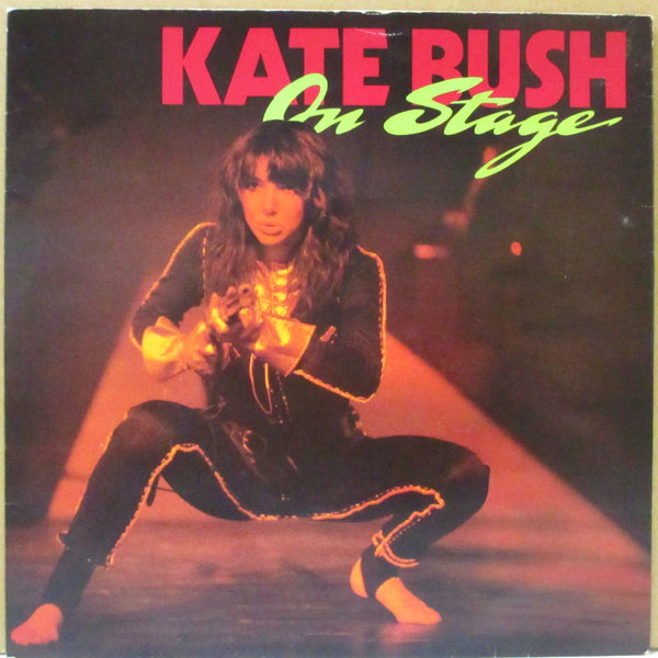 KATE BUSH (ケイト・ブッシュ) - On Stage (UK オリジナル 7+レギュラー・マット固紙ジャケ)